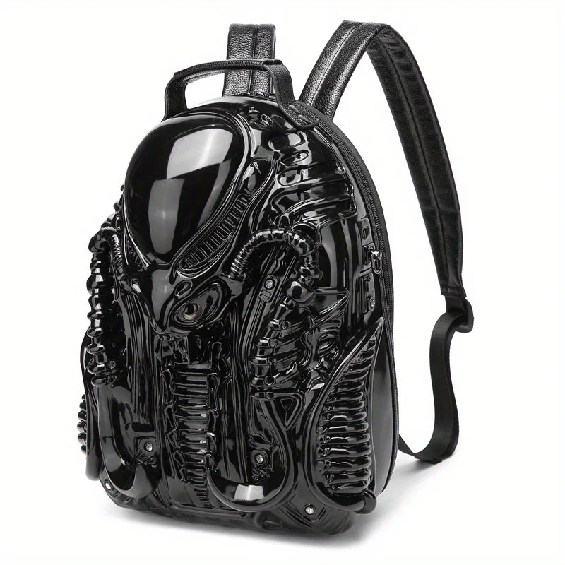 Cyberpunk Shoulder Backpack – Creative & Unique Design for Unisex Wear - Image 6