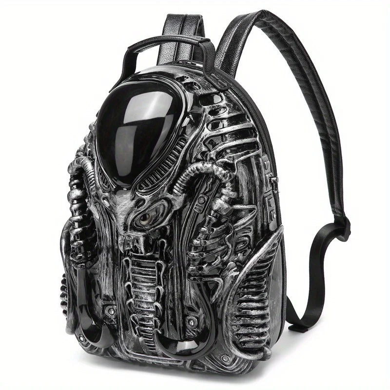 Cyberpunk Shoulder Backpack – Creative & Unique Design for Unisex Wear - Image 7