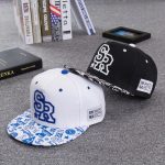 2024 SR Embroidered Baseball Cap – Unisex Flat-Brim Snapback for Hip Hop & Outdoor Style