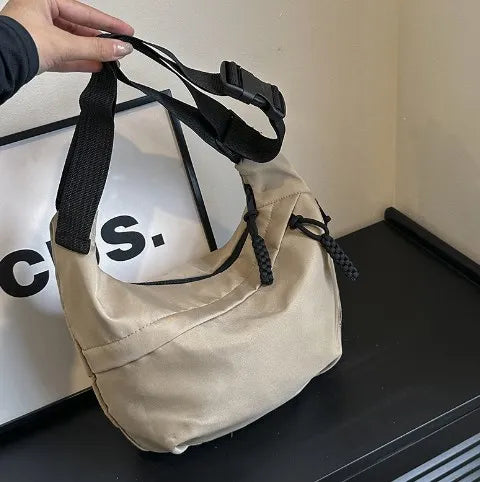 Casual Canvas Crossbody Tote Bag – Large Capacity Designer Travel Bag for Women & Men (2025) - Image 9