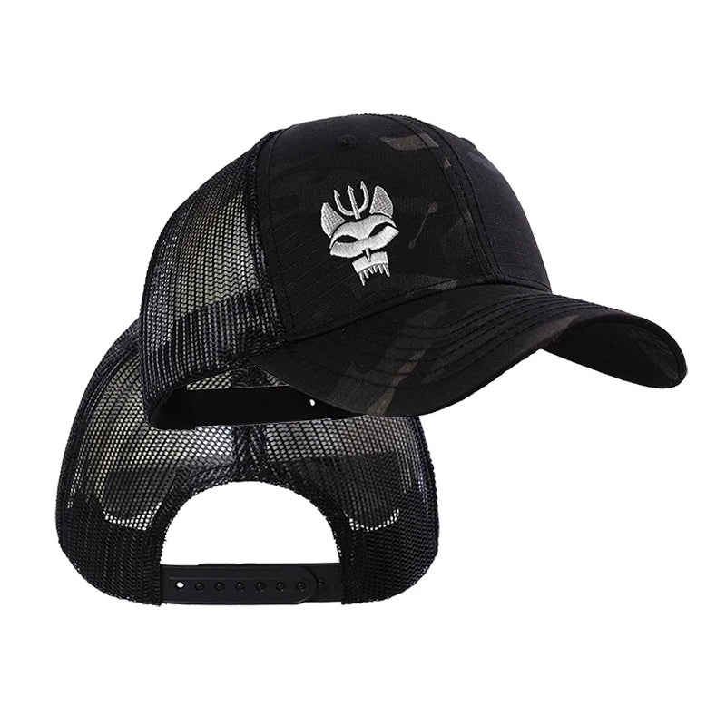 Tactical Camo Cotton Baseball Cap – Fashion Snapback Hat for Outdoor & Hip Hop Style - Image 10