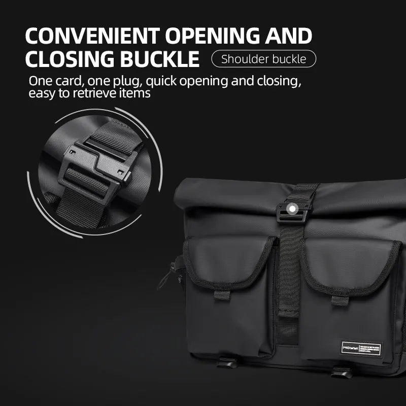 Men's Casual Messenger Crossbody Bag – Fashion Sling Shoulder Bag for Outdoor & Daily Use - Image 4