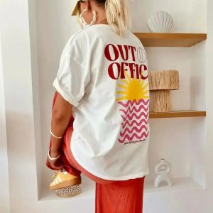 Summer Oversized Kanji Print T-Shirt – Women’s Hip Hop Harajuku Y2K Streetwear Tee