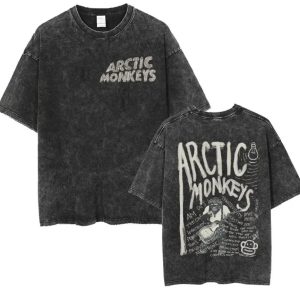 Retro Rock Arctic Monkeys Music Album Graphic T-Shirt