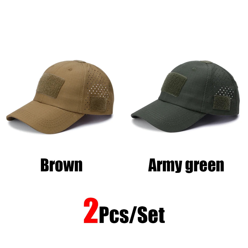 New Men’s Camouflage Baseball Cap – Breathable Outdoor Sun Hat for Sports & Adventure - Image 38