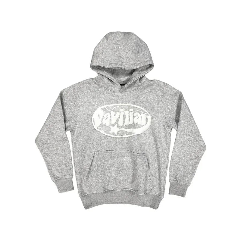 Retro logo pattern printed casual sweatshirt hip-hop gothic couple sportswear set high street trendy and fashionable loose set - Image 6