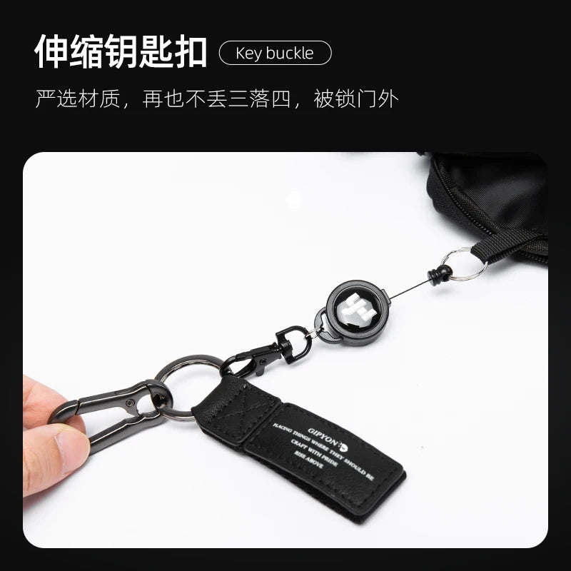 Waterproof Large-Capacity Crossbody Bag – Men’s 15-Inch Laptop Shoulder Bag with Anti-Theft Design - Image 5