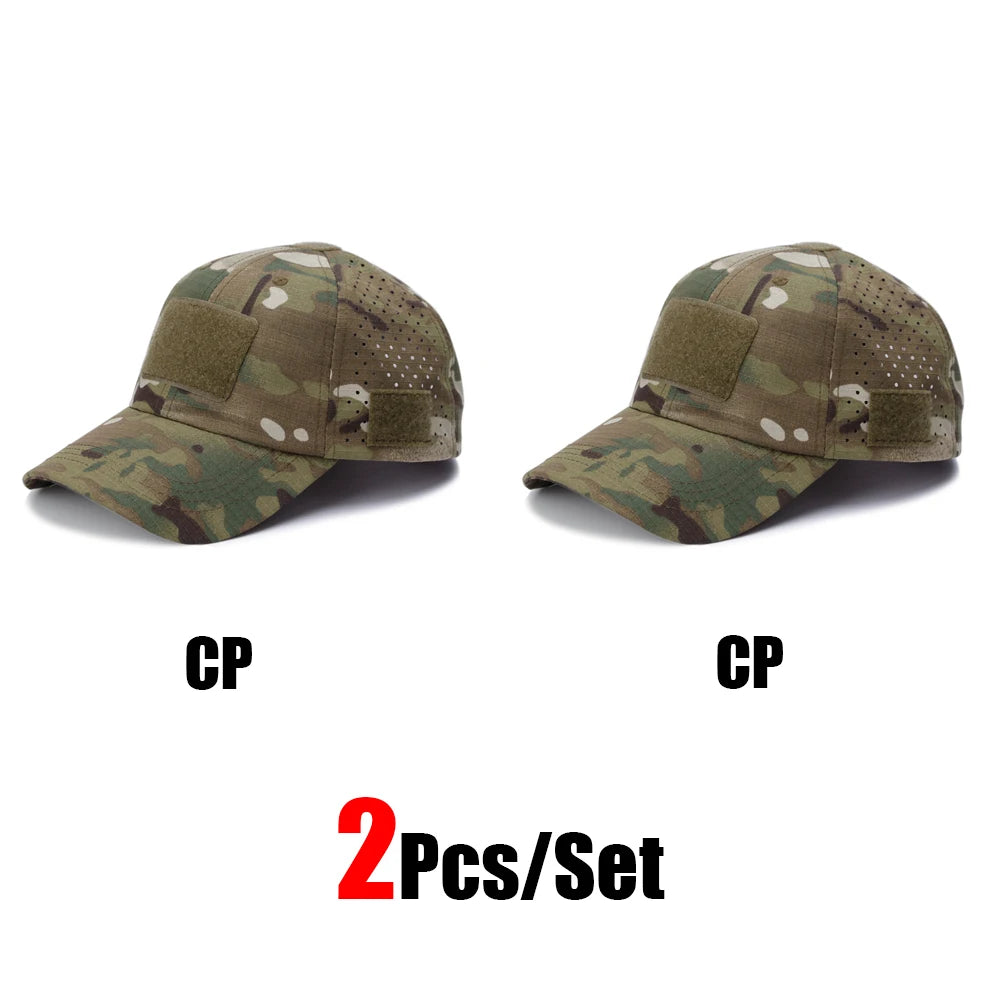 New Men’s Camouflage Baseball Cap – Breathable Outdoor Sun Hat for Sports & Adventure - Image 32