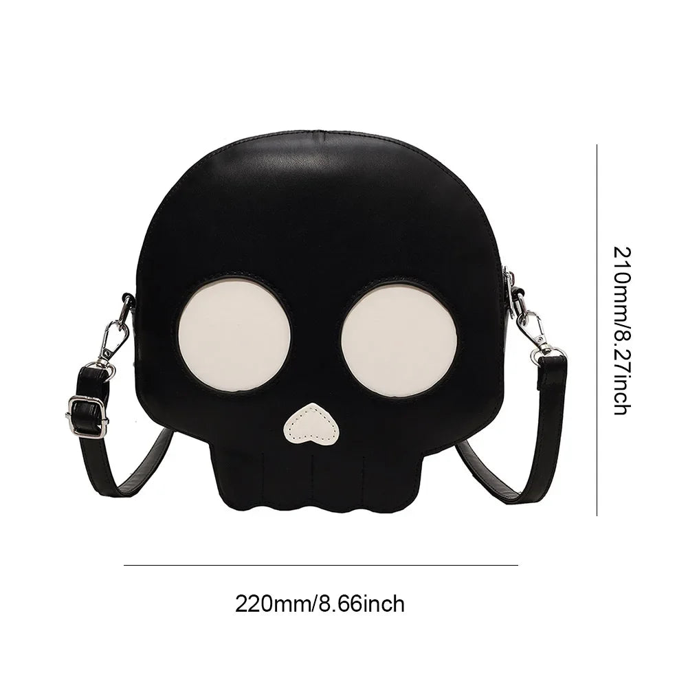Novelty Halloween Ghost Bag – Gothic Crossbody Shoulder Purse for Women & Girls - Image 12
