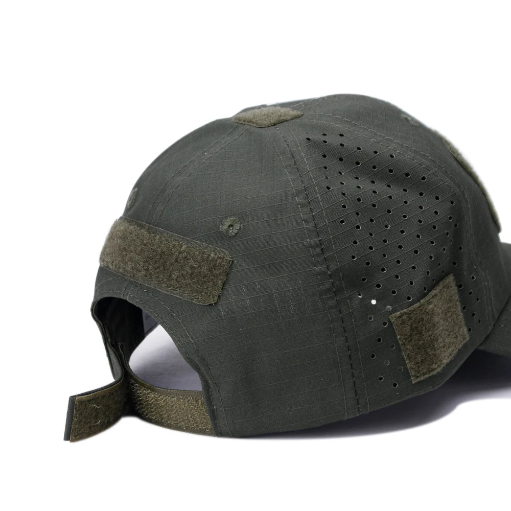 New Men’s Camouflage Baseball Cap – Breathable Outdoor Sun Hat for Sports & Adventure - Image 4