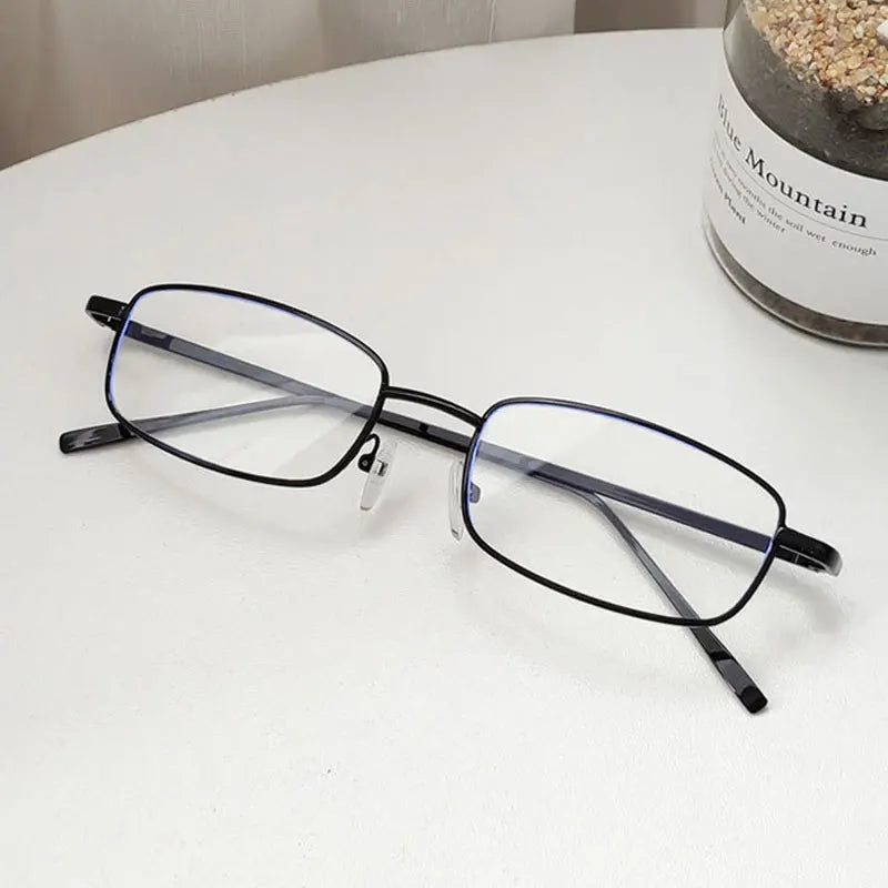 Fashion Small Rectangle Sunglasses – Vintage Metal Frame Eyewear for Men & Women - Image 6