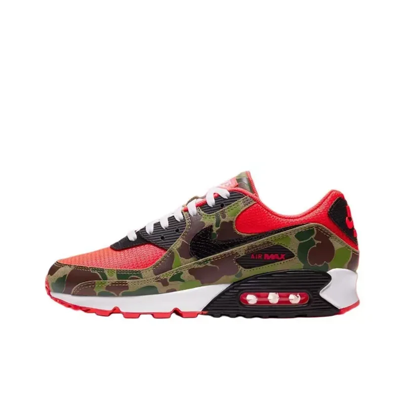 Nike Air Max 90 White-Blue-Red - Image 15