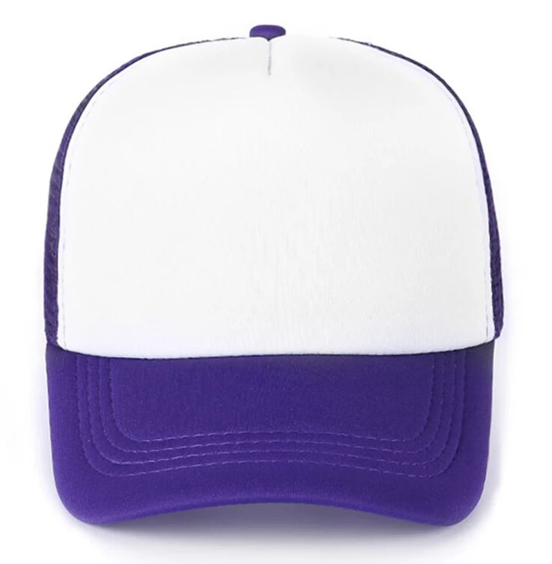 Customized Logo Mesh Baseball Caps – Unisex 5-Panel Trucker Snapback Hats for Summer - Image 59