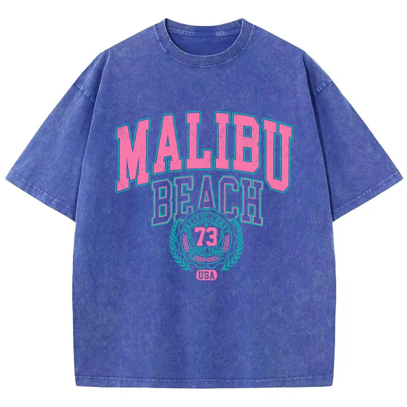 Malibu Beach Washed T-Shirt - Image 5