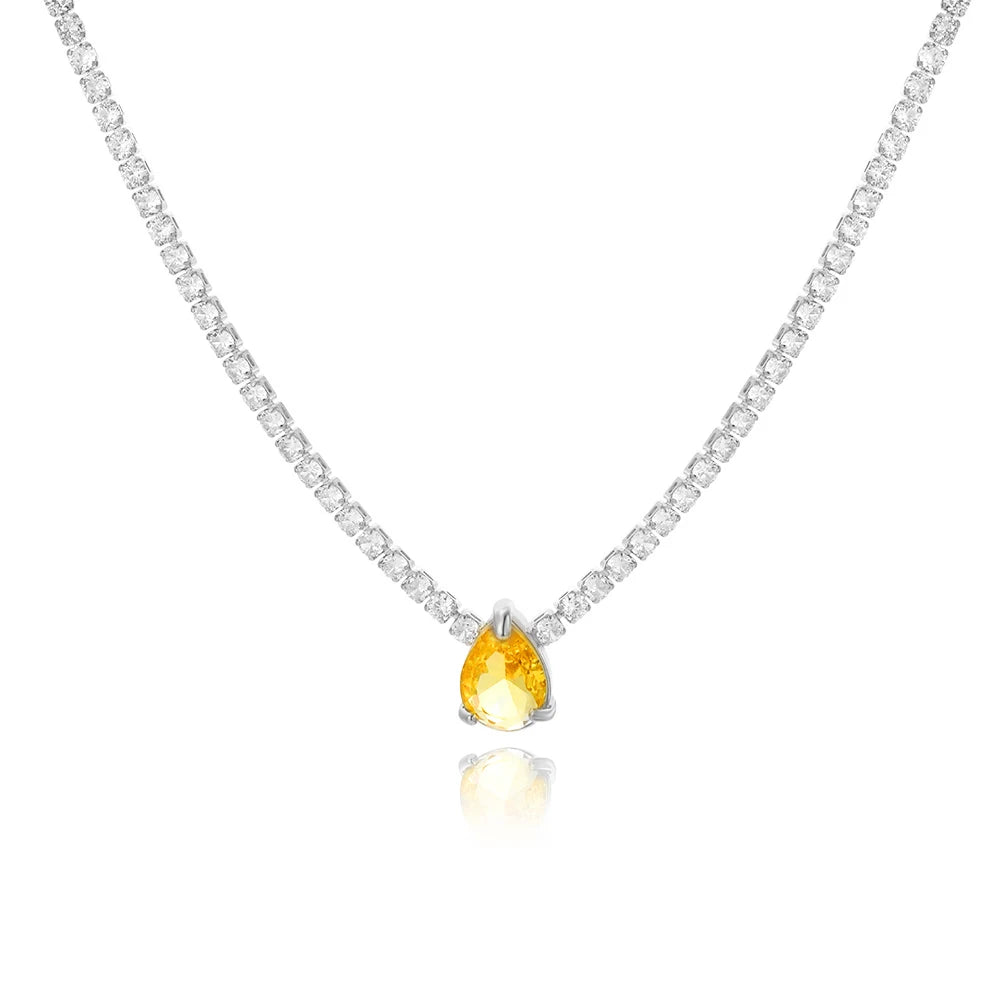 Shiny Full Crystal Stone Jewelry Set for Women - Image 3