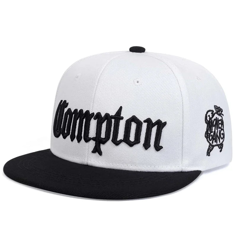 Compton Snapback Baseball Cap – Men’s Adjustable Hip Hop Trucker Hat for Sports & Streetwear - Image 4