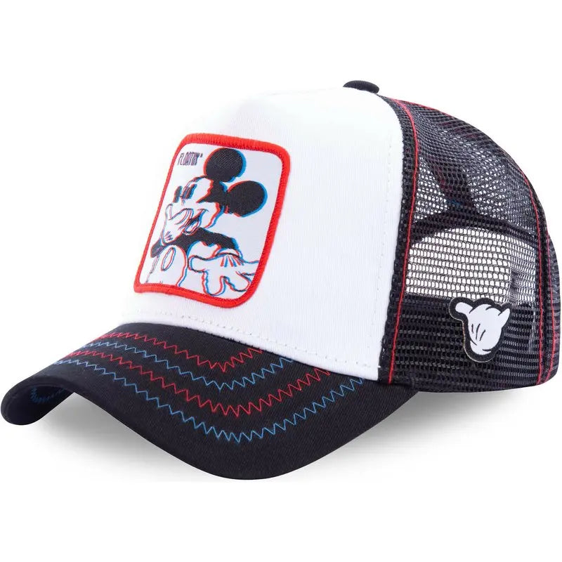 High-Quality Disney Style Cartoon Snapback – Unisex Cotton Mesh Baseball Cap for Men & Women - Image 19