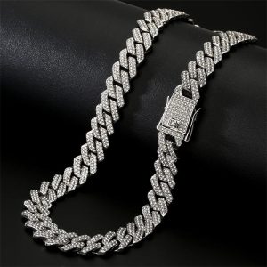 Gold & Silver Color Hip Hop Cuban Chain