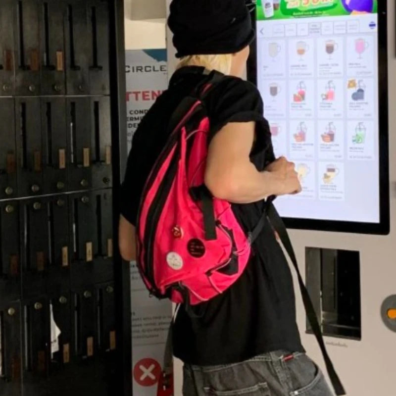 Y2K Aesthetic Streetwear Shoulder Bag – Vintage Grunge Crossbody for Women & Men - Image 4