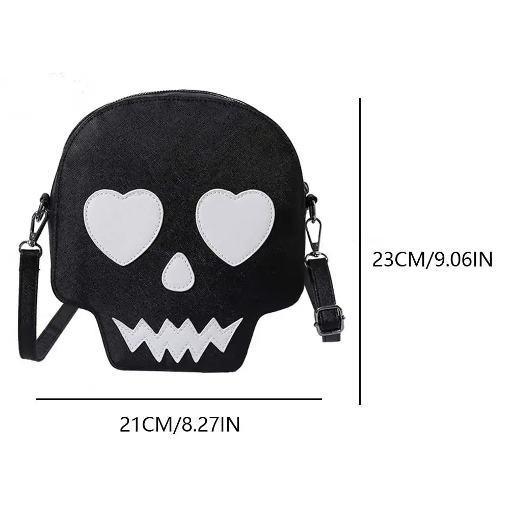 Novelty Halloween Ghost Bag – Gothic Crossbody Shoulder Purse for Women & Girls - Image 8