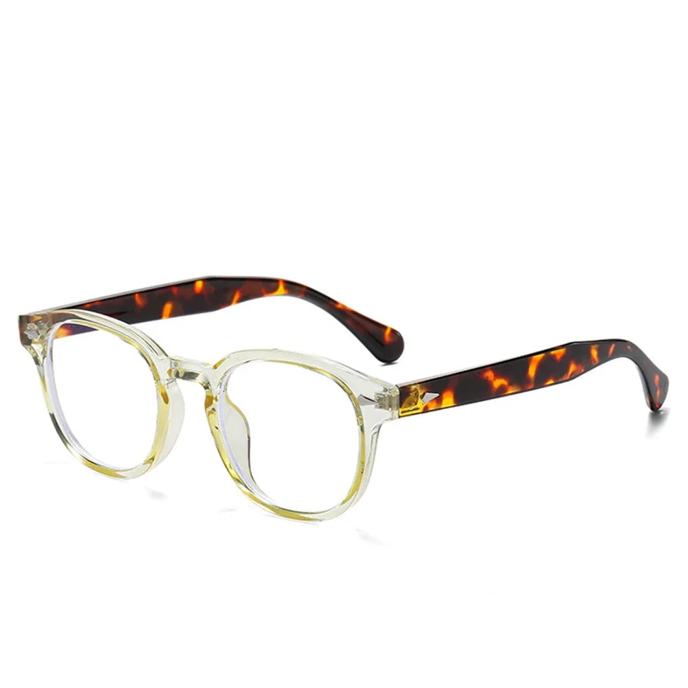 JNPCXI Retro Round Sunglasses – Punk-Inspired UV400 Shades with Rivet Details for Men & Women - Image 28