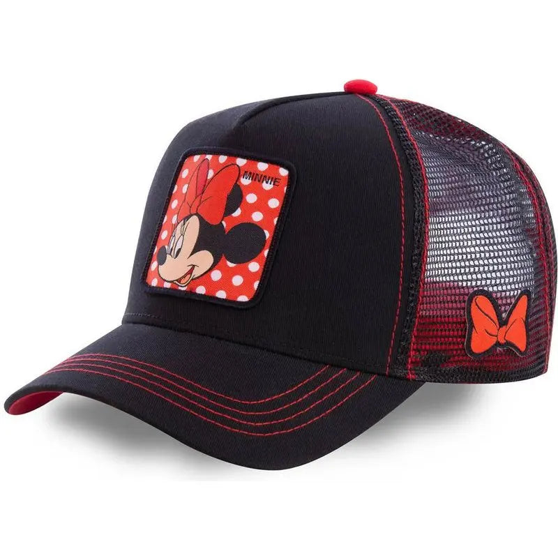 High-Quality Disney Style Cartoon Snapback – Unisex Cotton Mesh Baseball Cap - Image 11