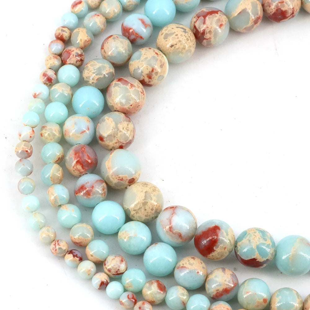 Natural Black Larvikite Labradorite Round Beads – Loose Stone Strand for DIY Jewelry Making - Image 40