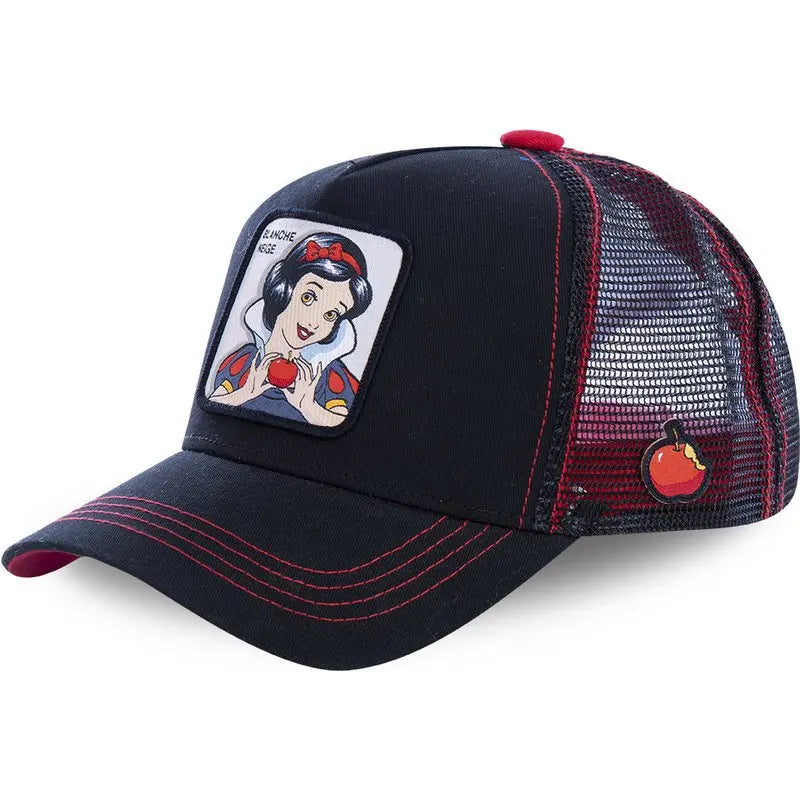 High-Quality Disney Style Cartoon Snapback – Unisex Cotton Mesh Baseball Cap - Image 14