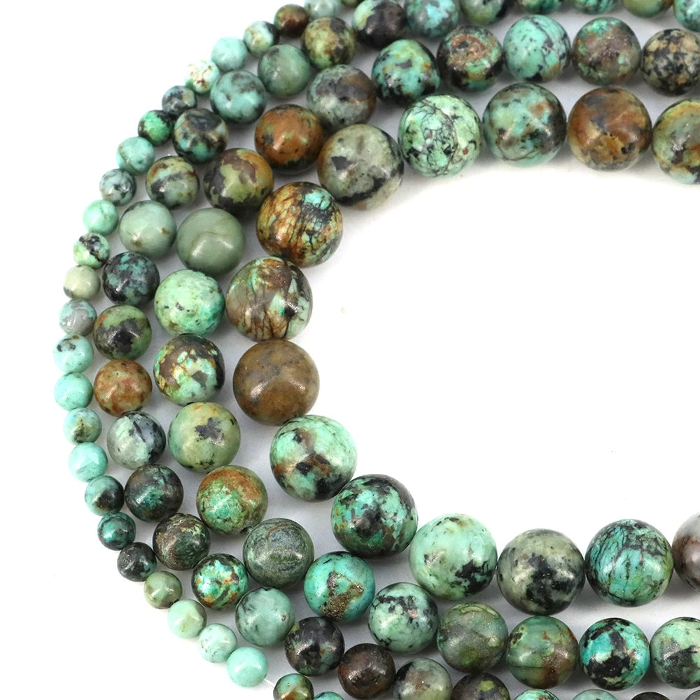 Natural Black Larvikite Labradorite Round Beads – Loose Stone Strand for DIY Jewelry Making - Image 28