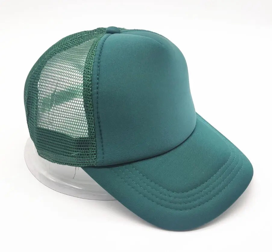 Customized Logo Mesh Baseball Caps – Unisex 5-Panel Trucker Snapback Hats for Summer - Image 48