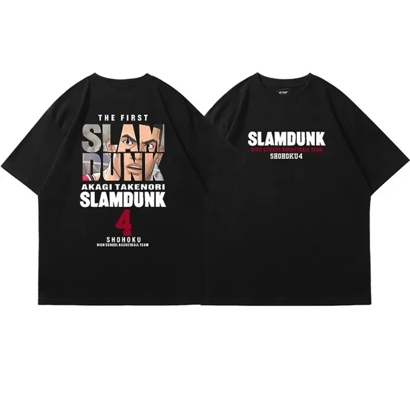 Anime Slam Dunk Oversized T-Shirt - Image 7