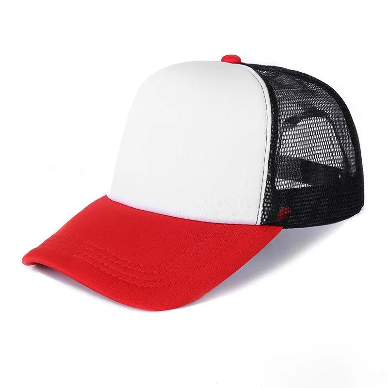 Customized Logo Mesh Baseball Caps – Unisex 5-Panel Trucker Snapback Hats for Summer - Image 15